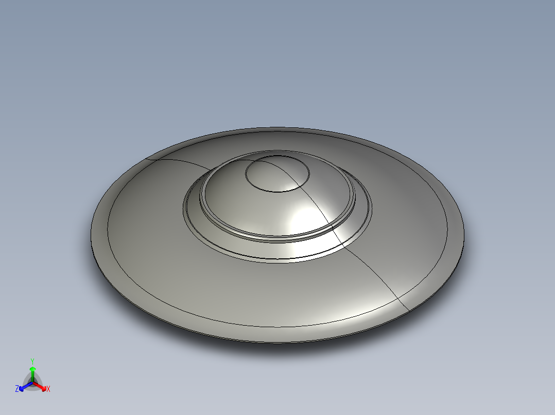 不明飞行物8正等轴测图