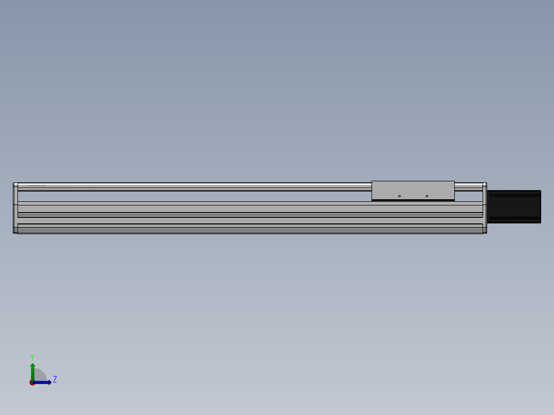 精密模组MY170-T10-600L-BC-P40B-C4-C左视图