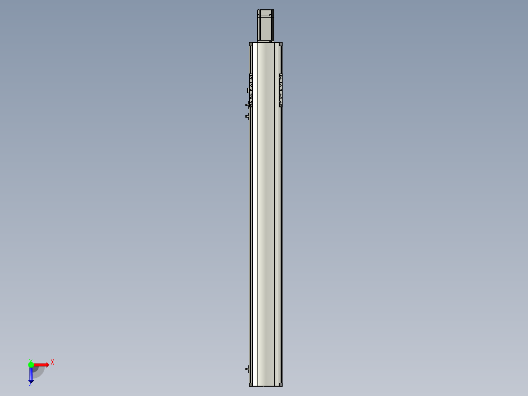 东锦丝杆传动-直线滑台模组DH120-C-S950-BC-P400W-C3俯视图