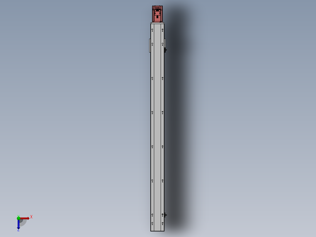 精密模组MY80S-T10-1000L-P20B-BC-C4俯视图