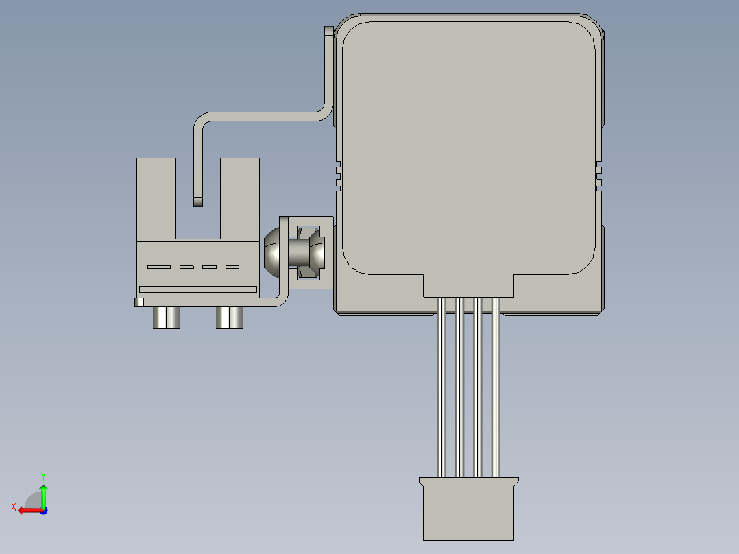模组FSl30A-E100-02-BC-B28后视图