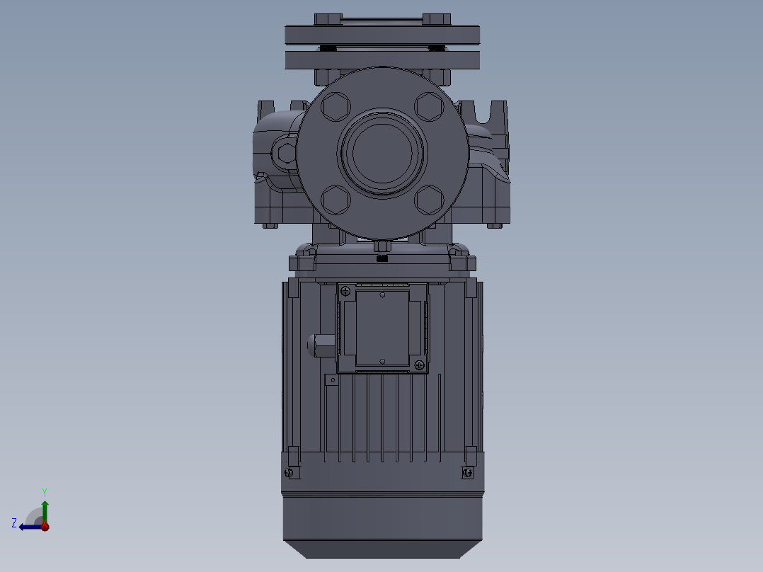 卧式标准离心泵ST50(含内部细节)602415===28右视图