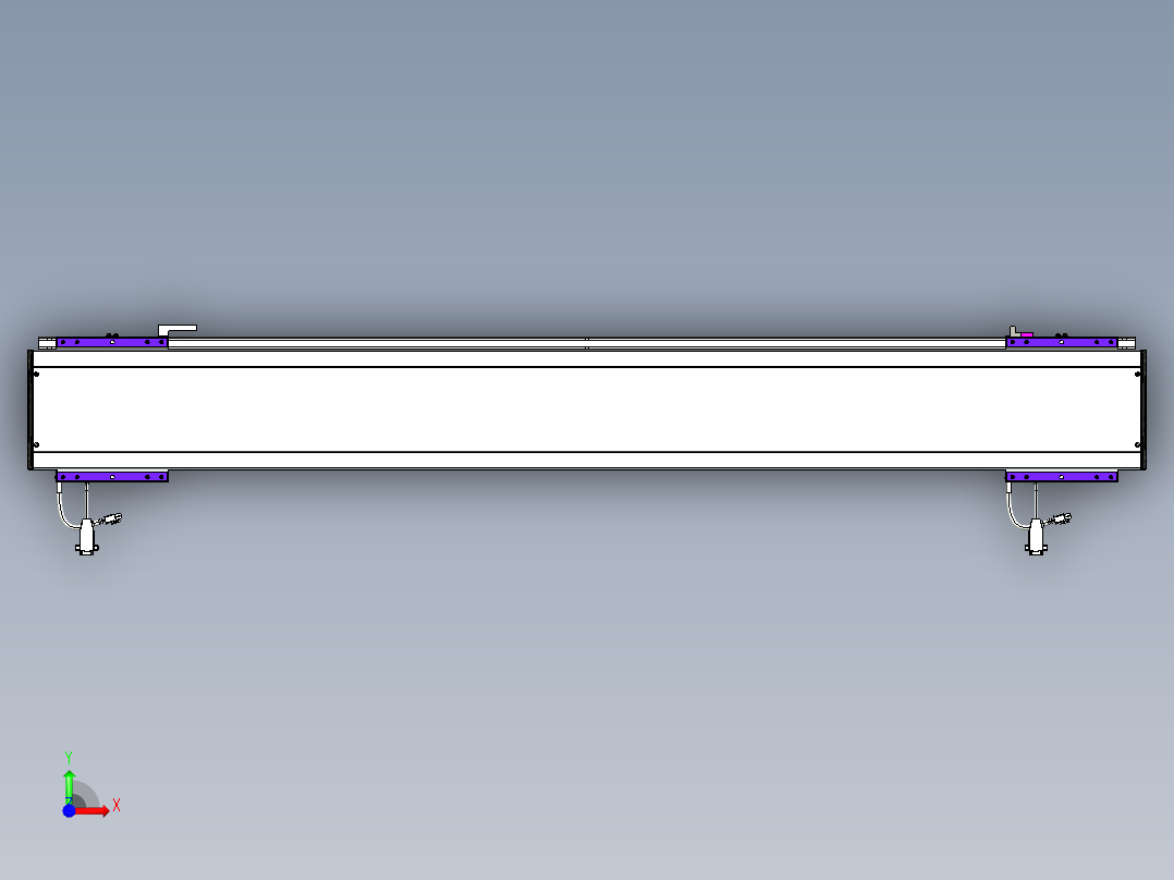 威洛博VL系列直线电机模组-2VL17E2-S1150前视图