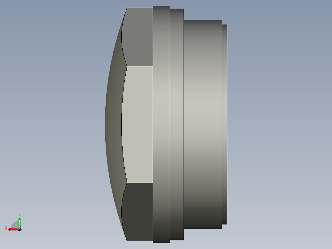 油鏡HFTX-3D多系列多零件图纸模型后视图