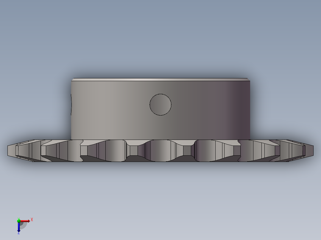 06B-16链轮俯视图
