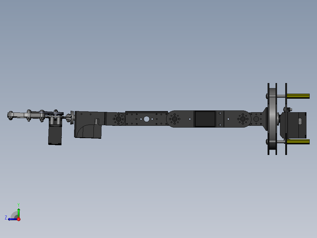 机械臂爪子A1右视图