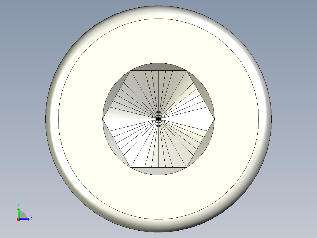 螺钉-DIN_912-M4x8.stp左视图