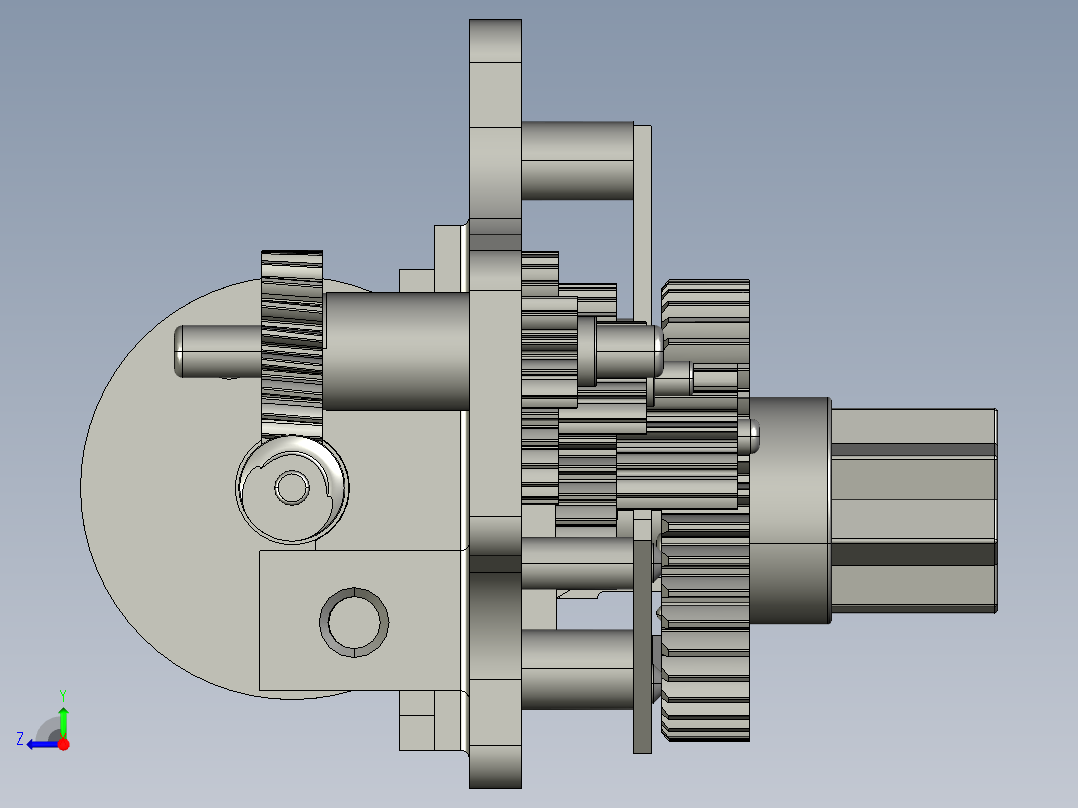 运动机构5右视图