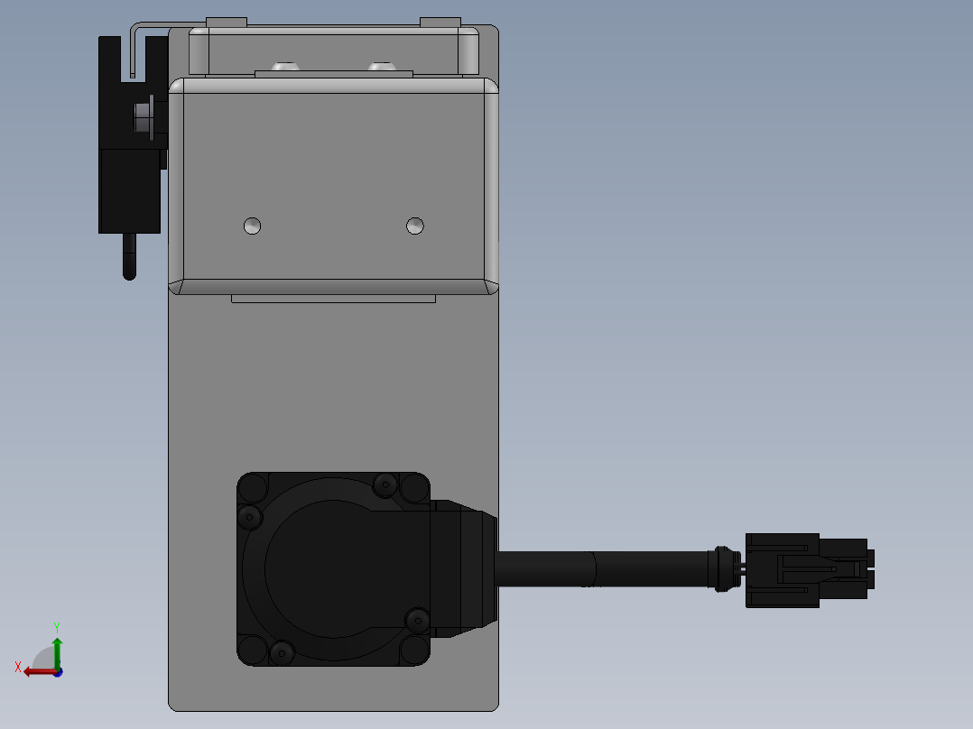 精密模组MY60-T10-150L-BM-P10-C4-C后视图