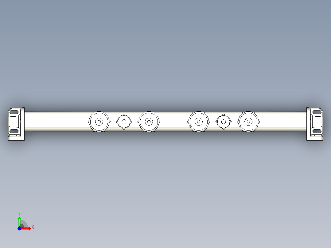 基恩士SJ-H036_kc图纸模型前视图