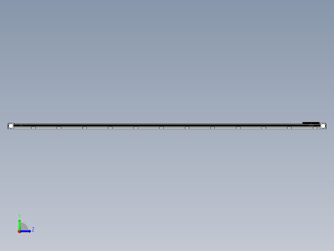 同步带滑台-欧规B8-L176-S4500-L-ZP40-D3-N5左视图