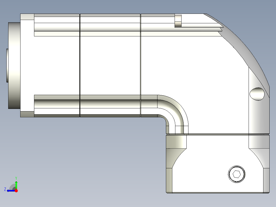 斜齿孔ZPGH060-L2 14-50-70-M5.STEP右视图