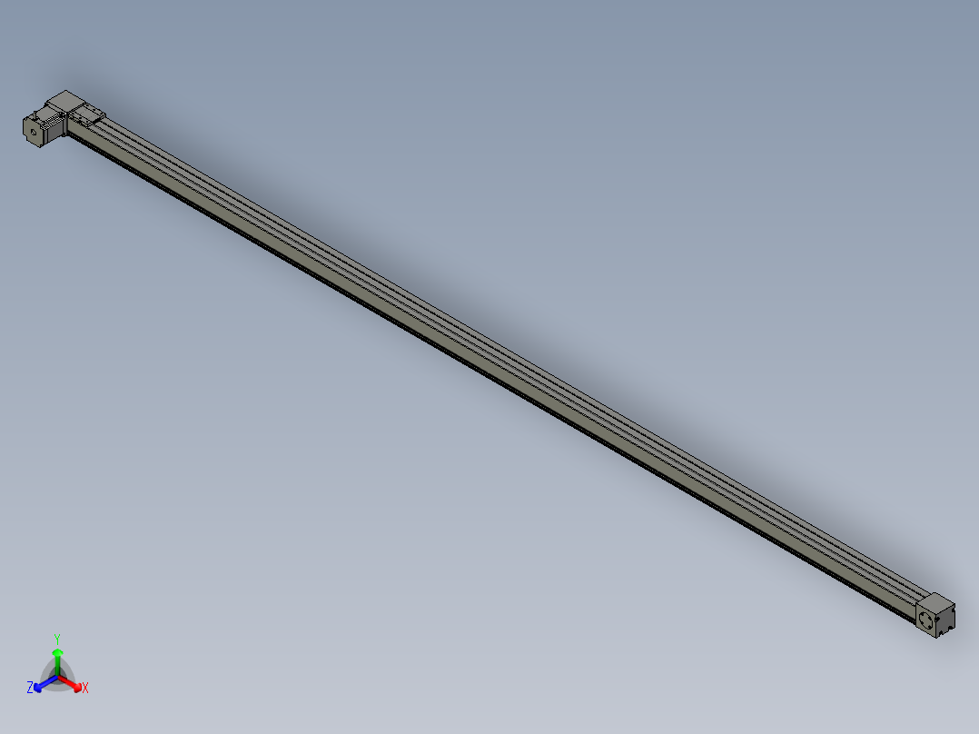 模组FBL80E3500-L正等轴测图