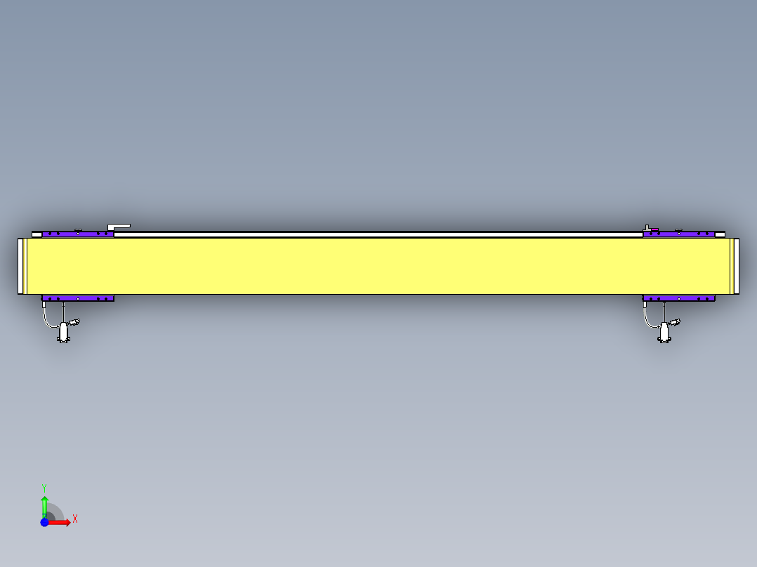 威洛博VL系列3d模型模组2VL14S2Y-S1300前视图