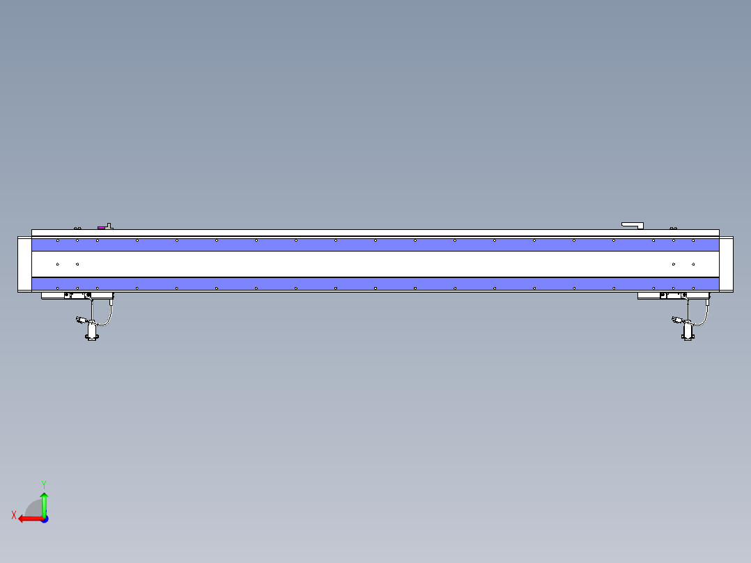 威洛博VL系列3d模型模组2VL14S2Y-S1300后视图