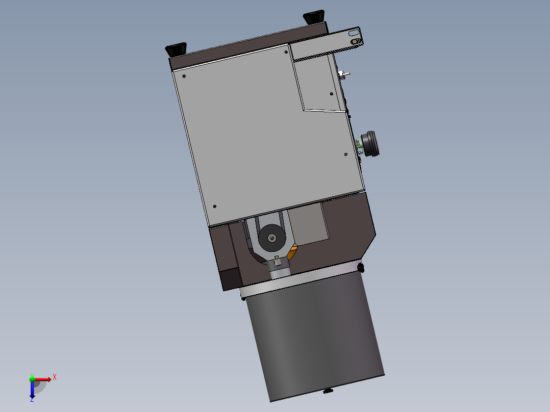 全自动智能台式面条机sw16俯视图