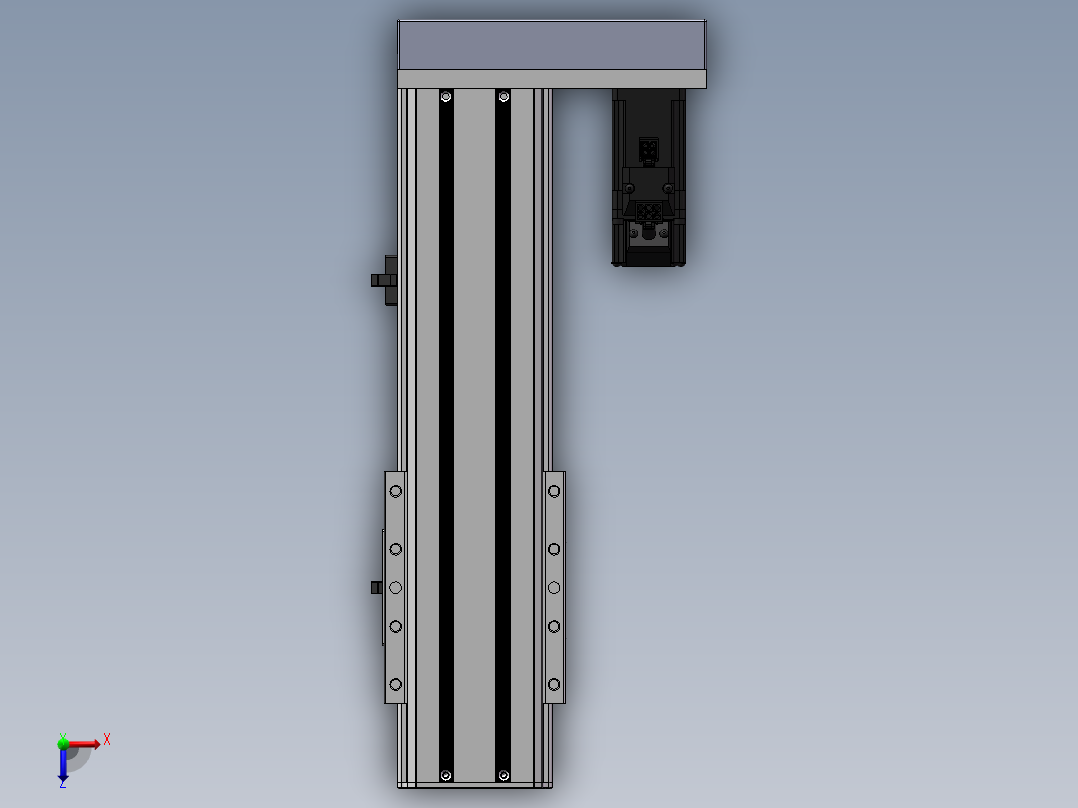 精密模组MY80D-T10-150L-BR-P10B-C4-C俯视图