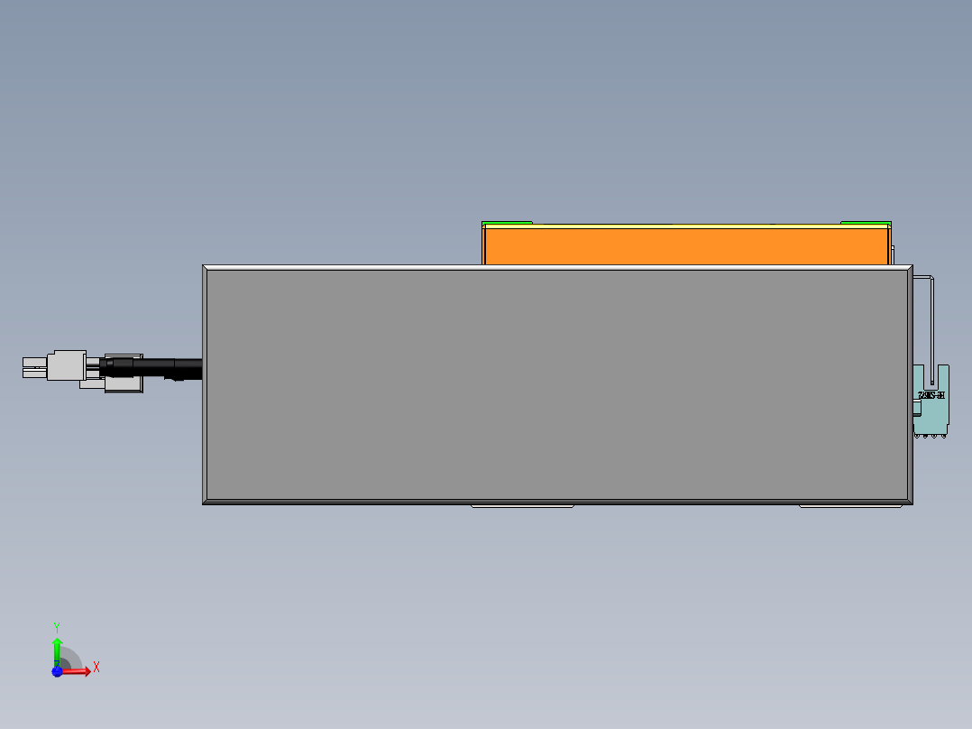 MCH丝杆全封闭MCH17-BR-400W前视图