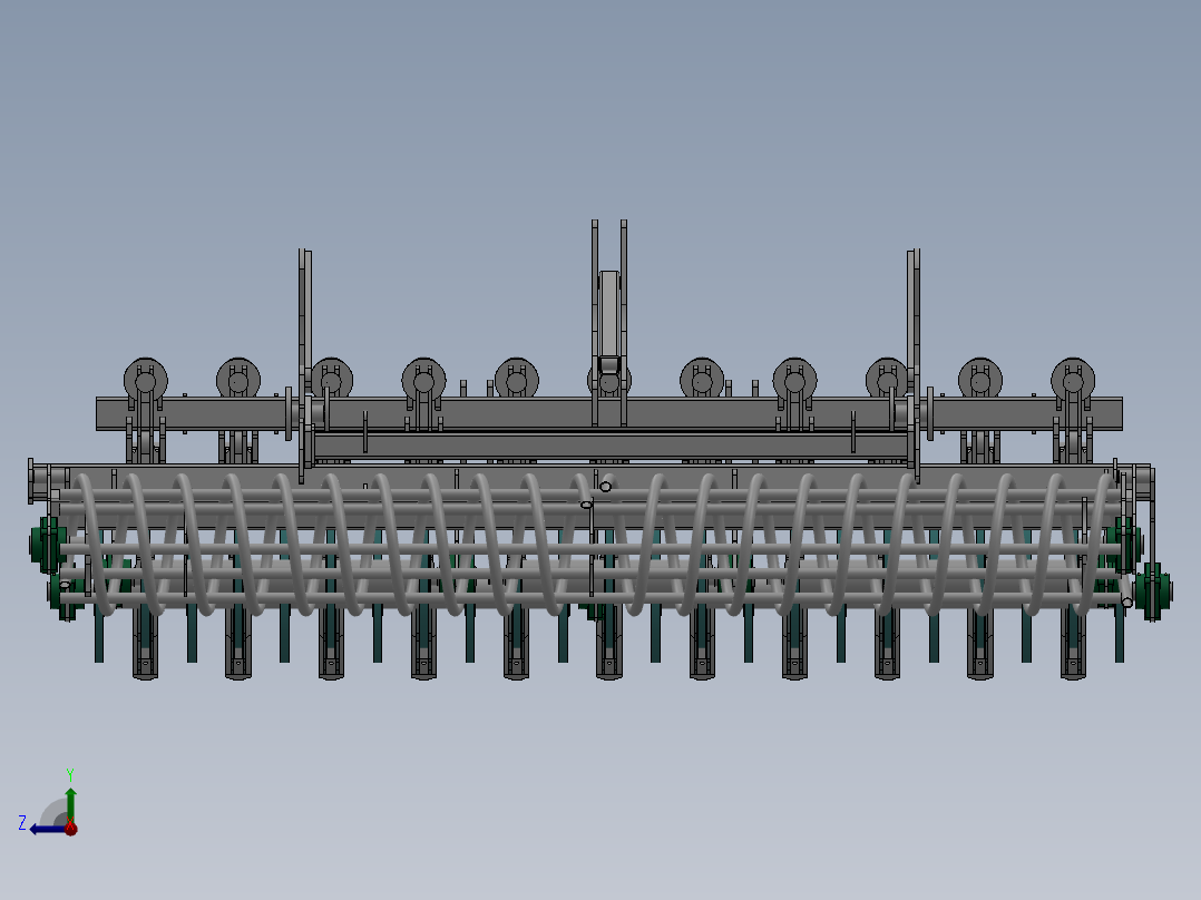 深松联合整地机右视图
