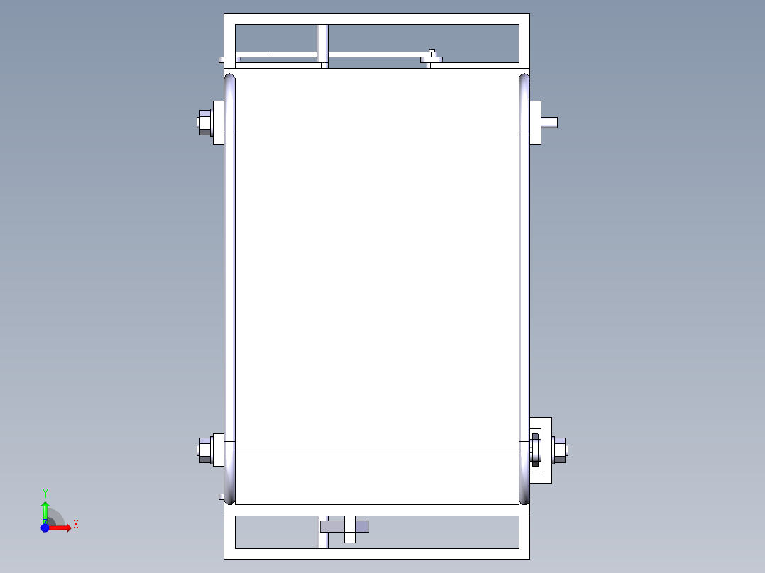 葡萄园采摘车设计前视图
