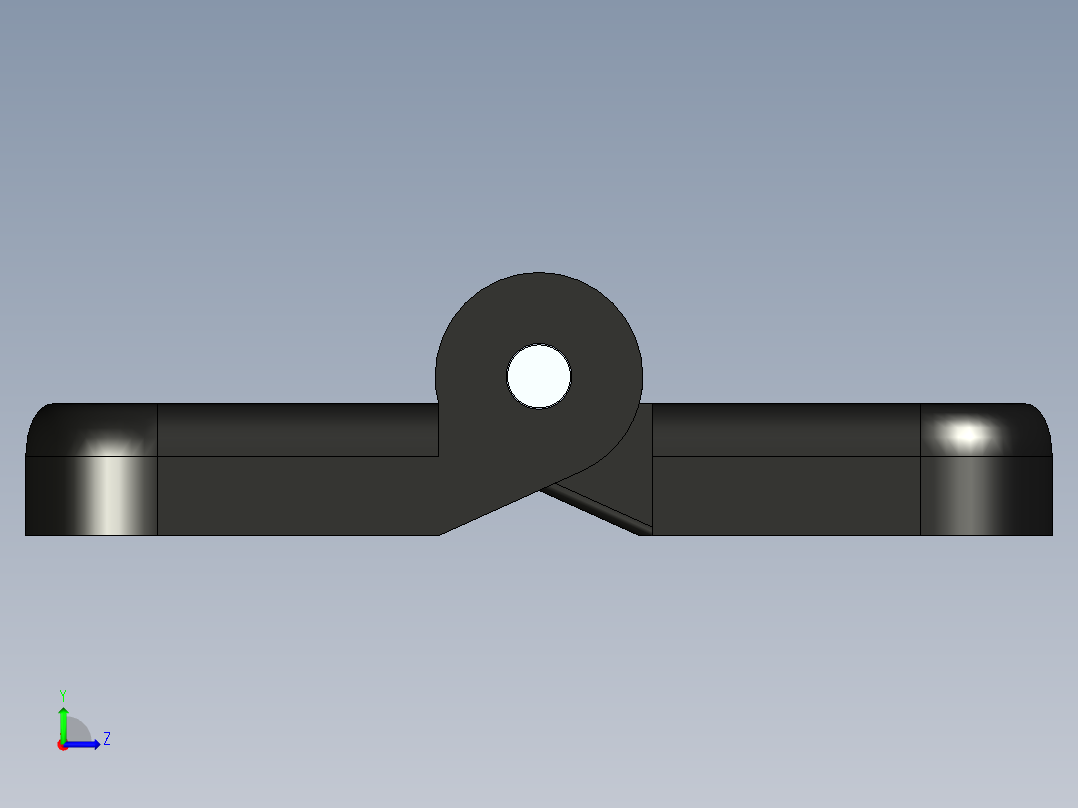 型材-KJN 20X20 SMALL HINGE KJN095012E左视图