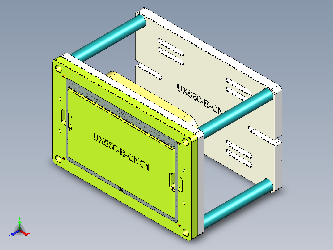 UX550-B-CNC1-1227正等轴测图