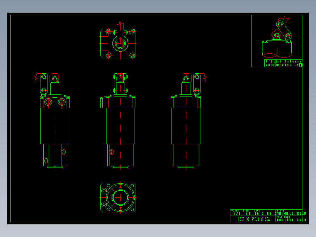 KOSMEKWCE1601-2ALN多系列多零件图纸模型多系列多零件图纸模型