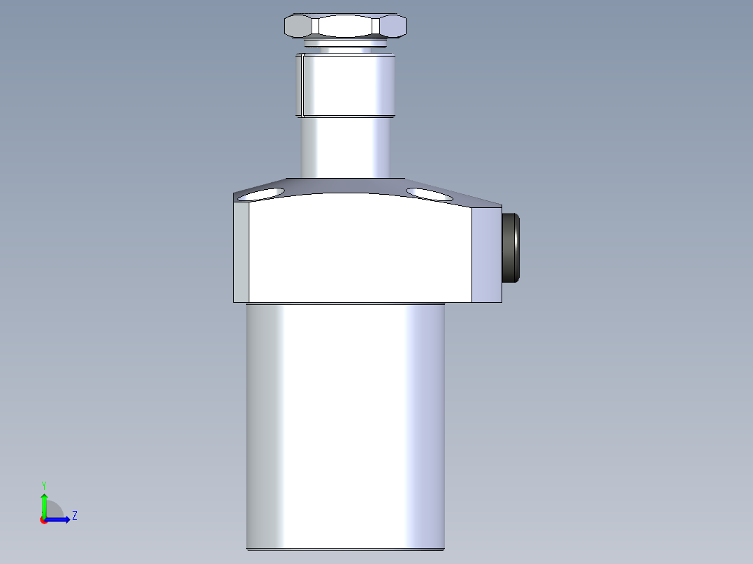 KOSMEKLT0400-CR-Y30多系列多零件图纸模型多系列多零件图纸模型左视图