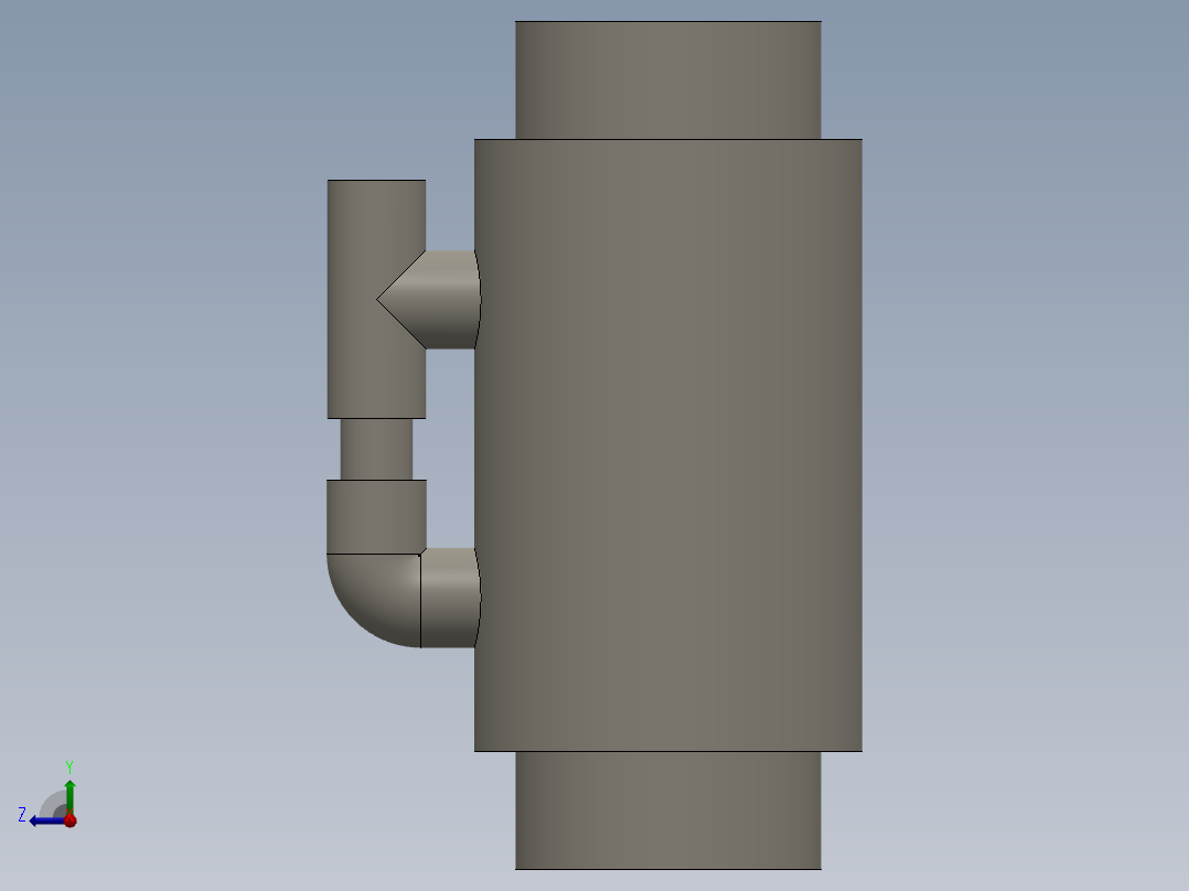 PVC管件-Airlift右视图