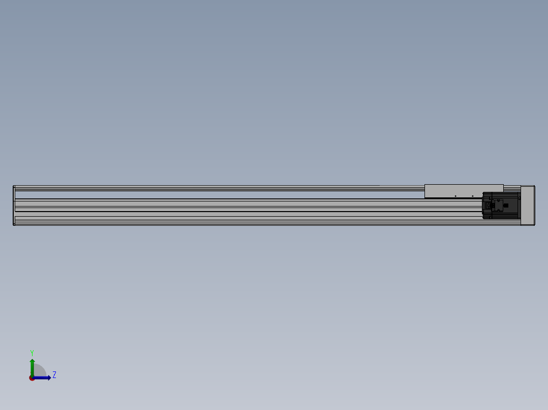 精密模组MY220-T10-1150L-BR-P75B-C4-C左视图