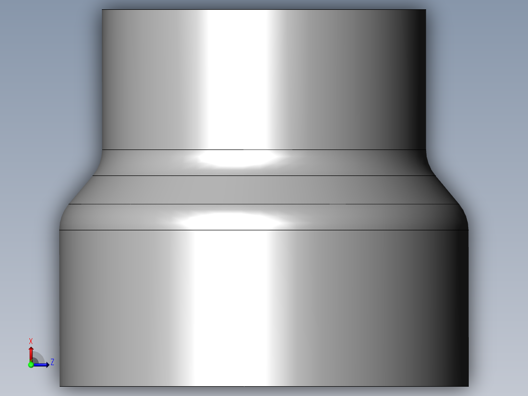PVC管件-4x3_R-Socket俯视图
