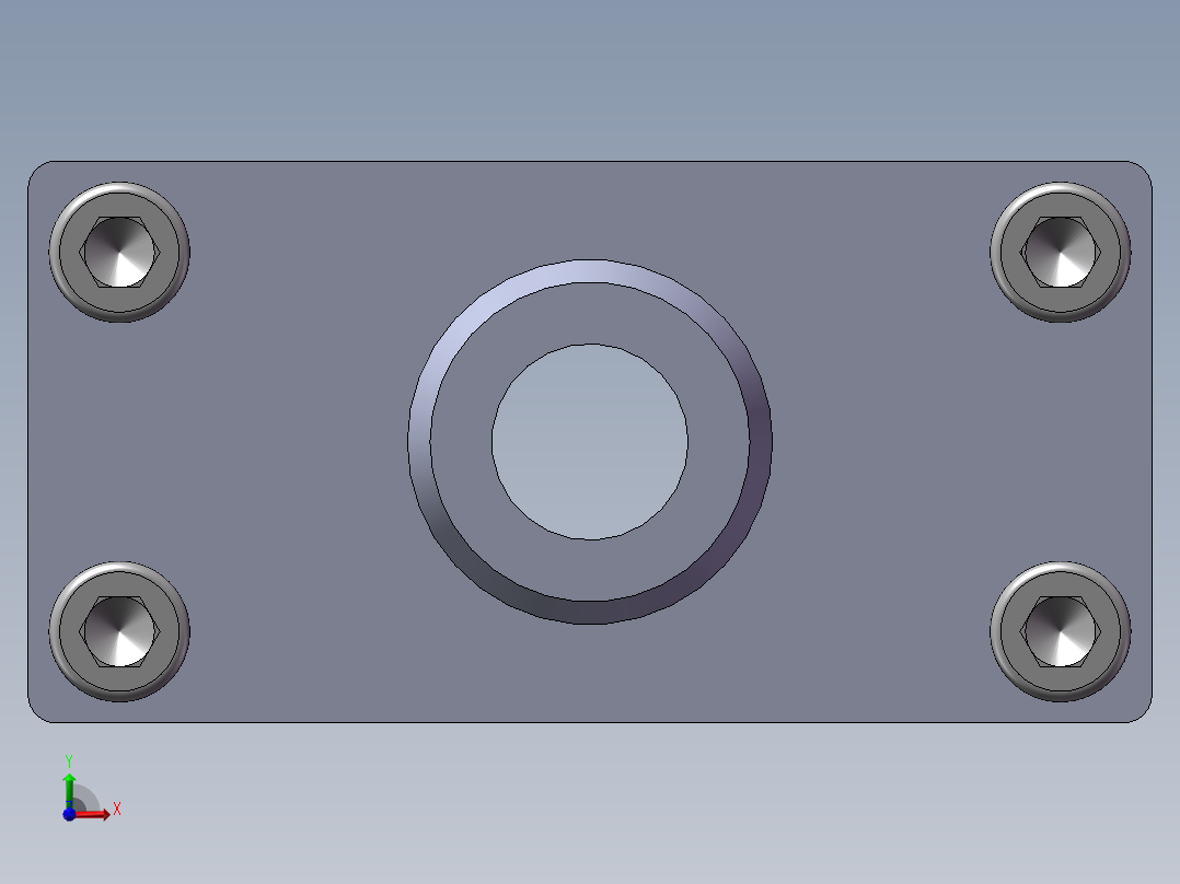 铝型材及其附件5.31.40.4080.M16前视图