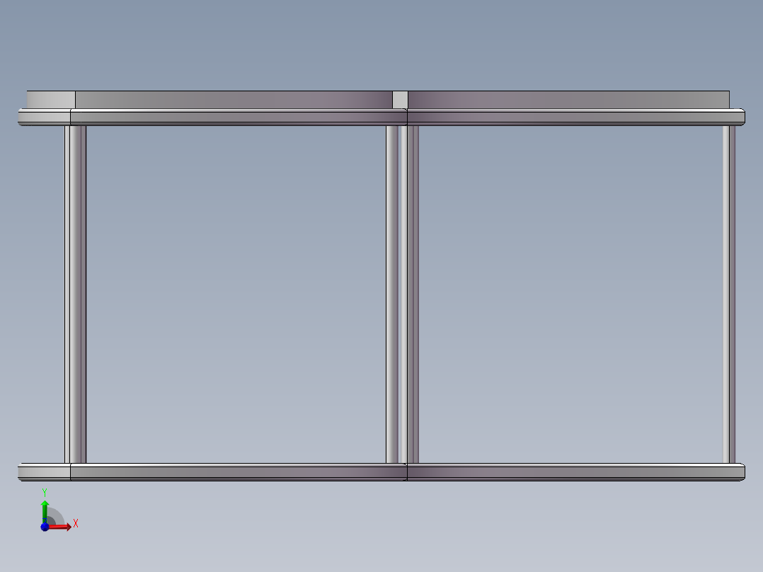 拼装茶几前视图