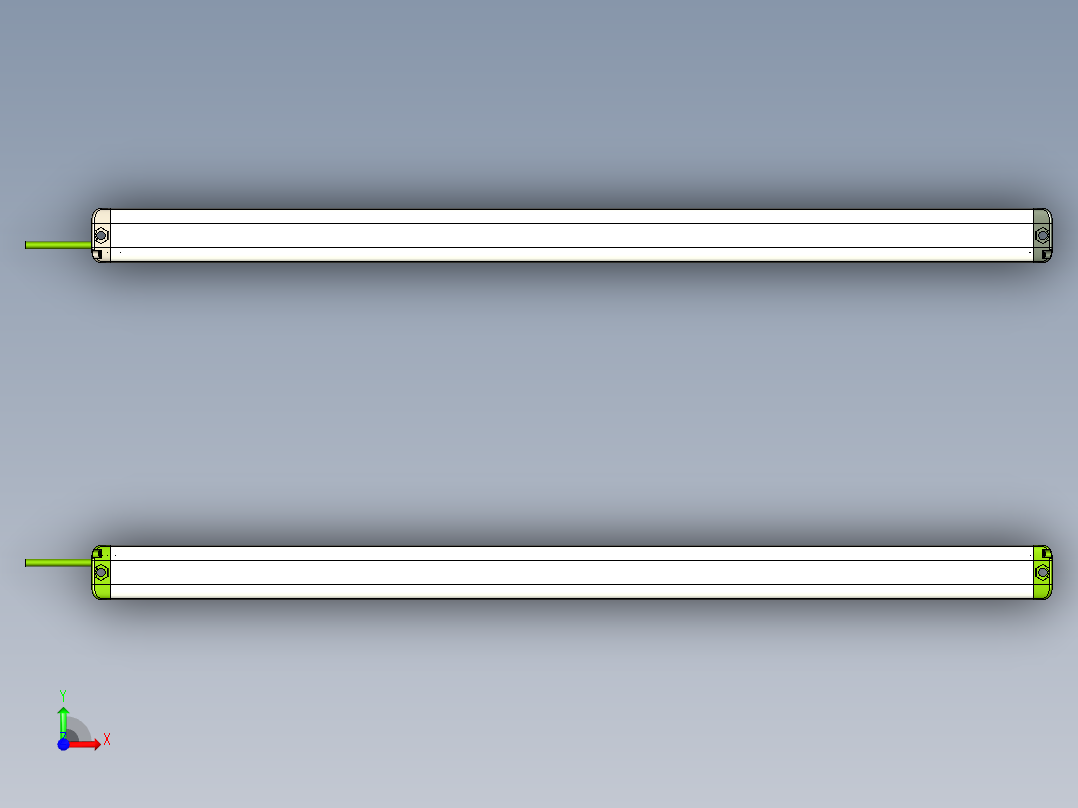 安全_区域传感器H2TLS2420_3D前视图