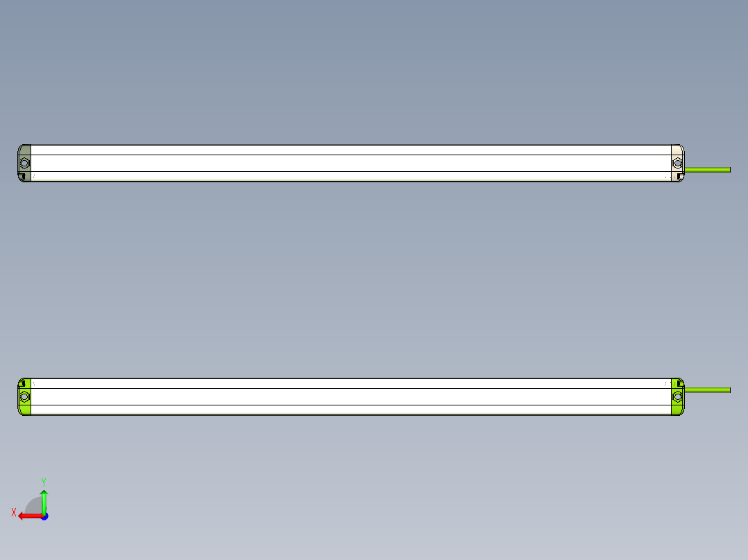 安全_区域传感器H2TLS2420_3D后视图