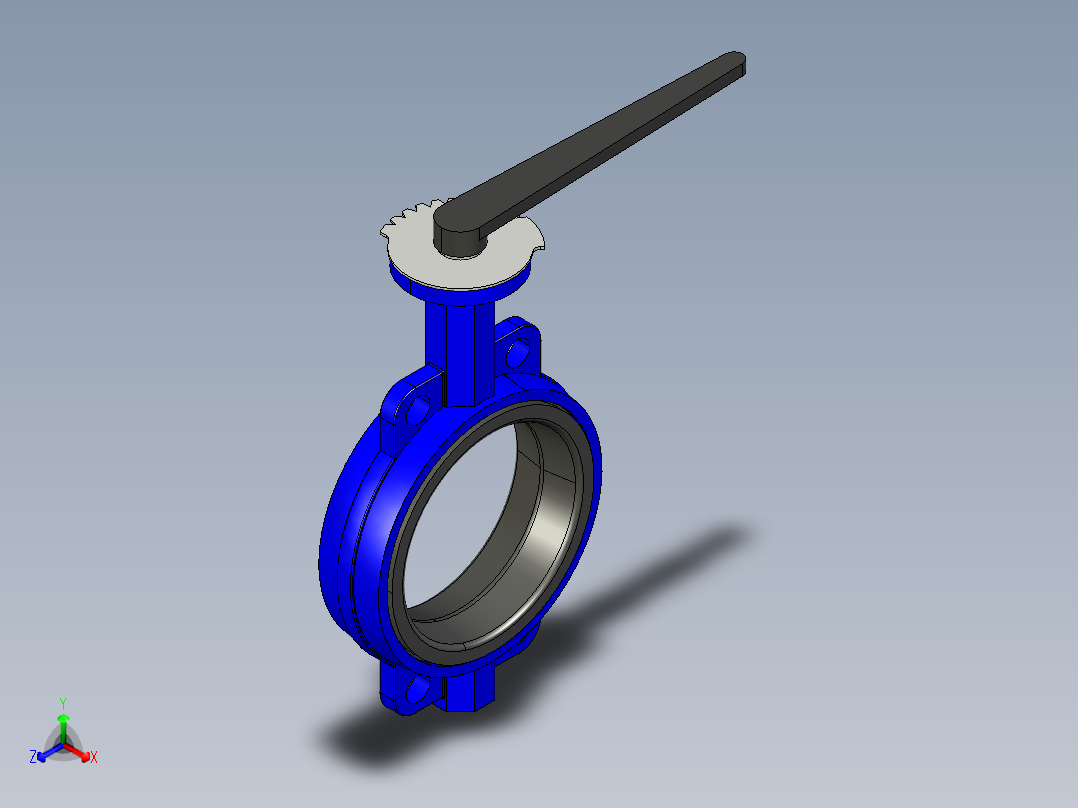 阀门模型-DN150____