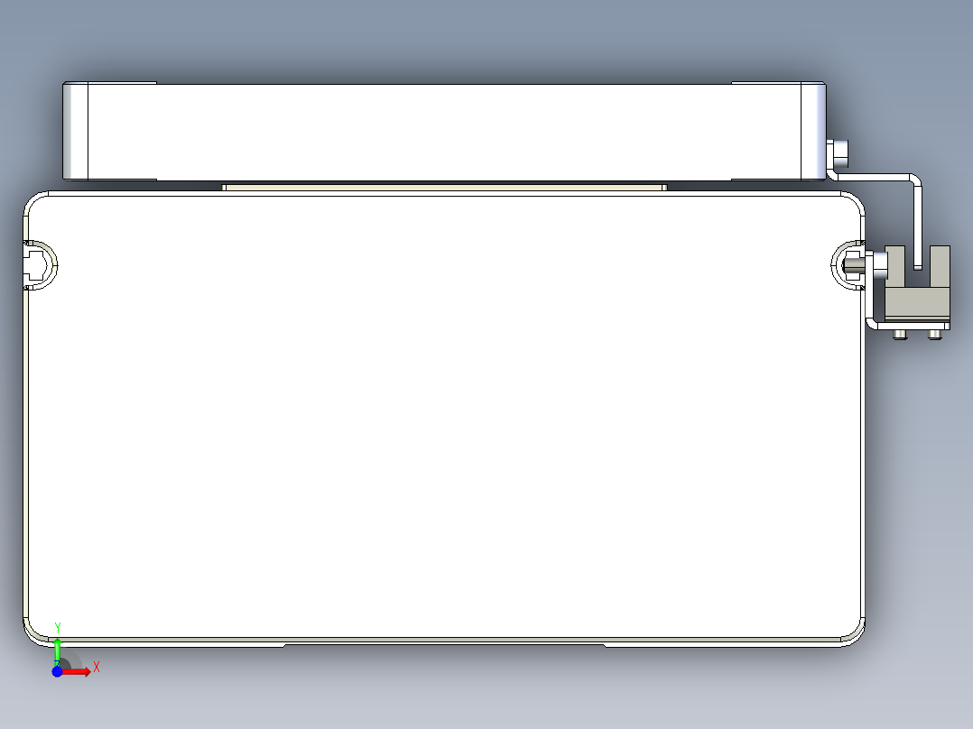 丝杠滑台-全封闭-EC17-Lx-C-S800-BC-P75-D3前视图
