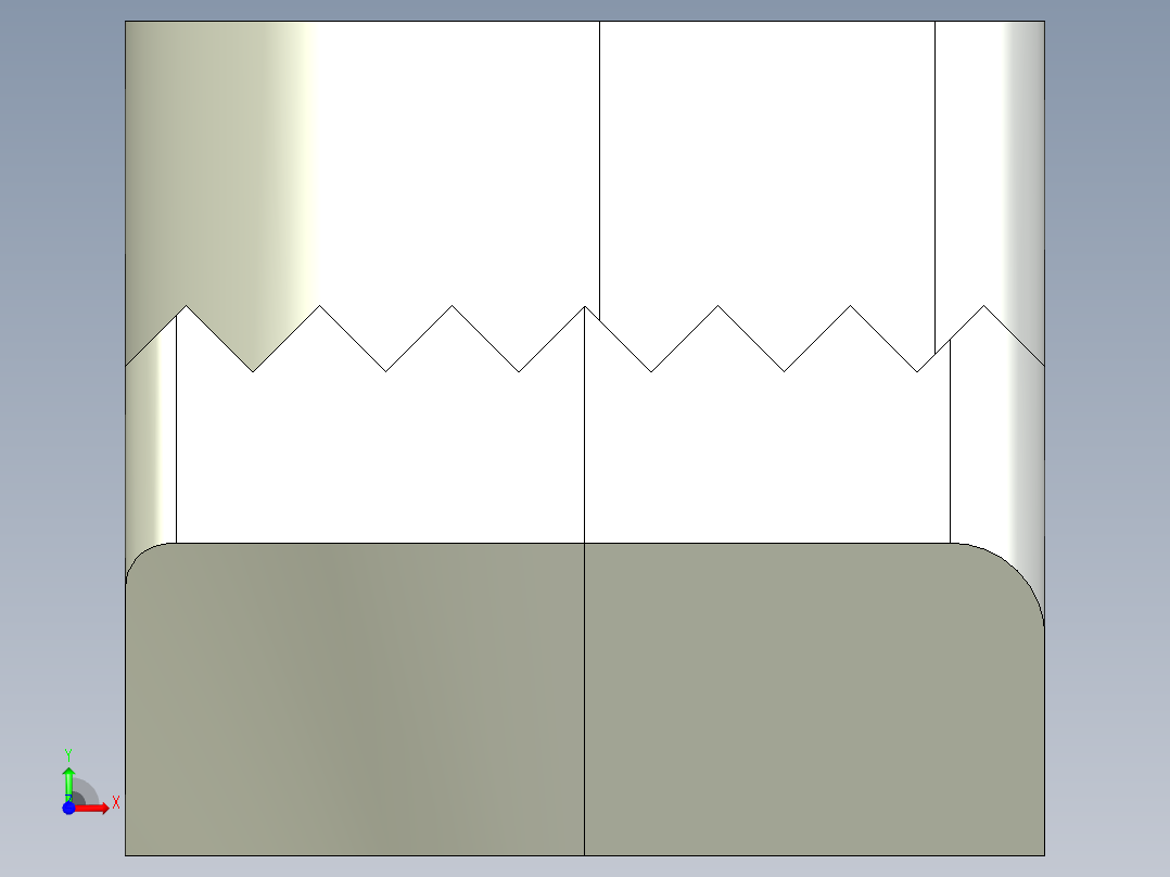 型材-BR 10 SLOT M5 T-NUT KJN530283前视图