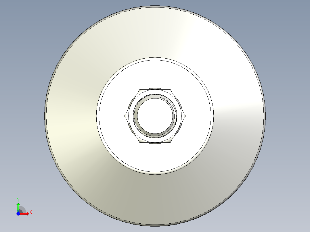 工程塑膠水平調整腳座173-3D多系列多零件图纸模型前视图