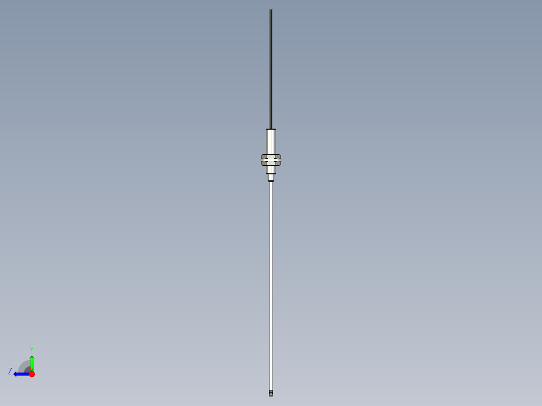 侧视光纤_漫反射型FR-F410-L右视图