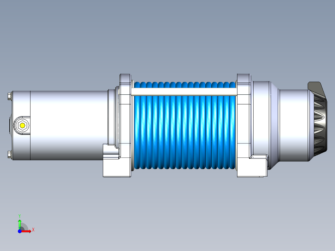 绞车 卷扬机 (25)前视图