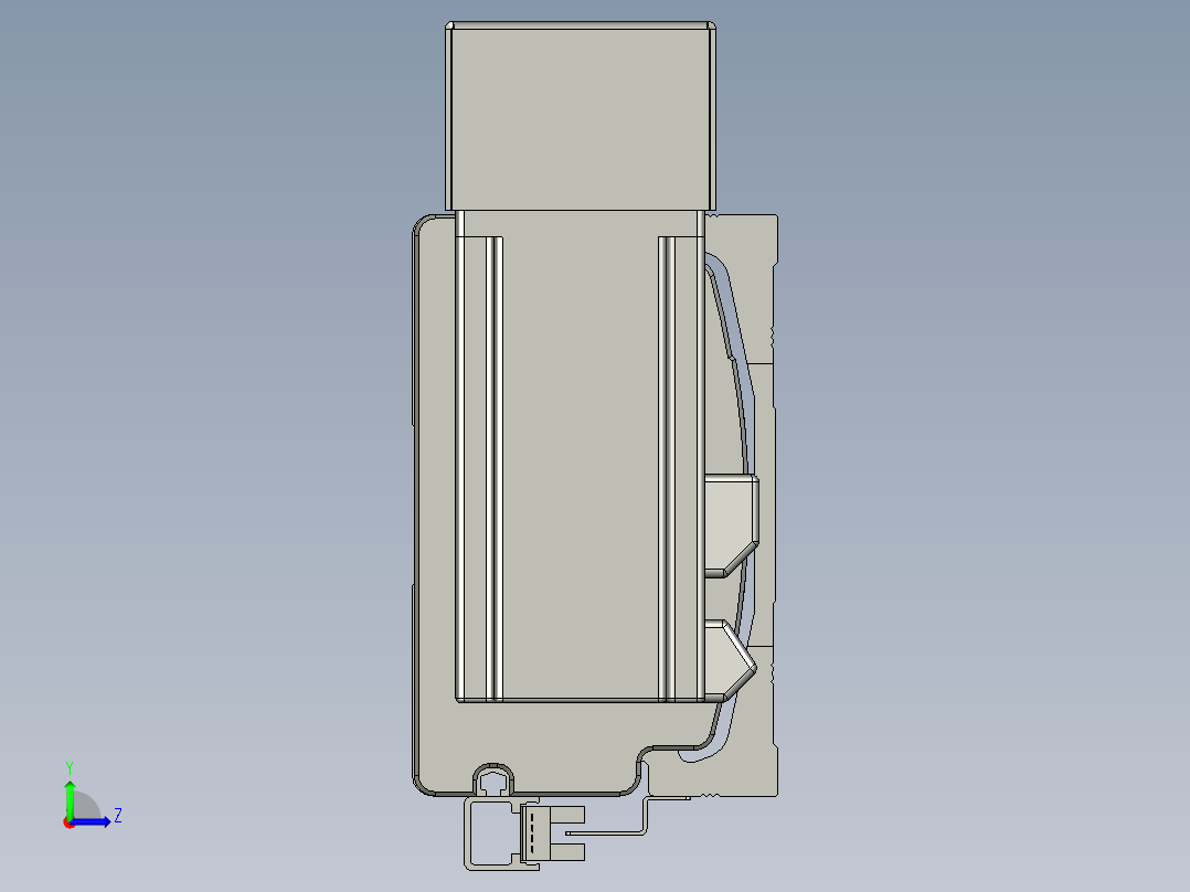 威洛博双电机滑台-VBF14S2-L50-S2600-BLR-P40-C6左视图