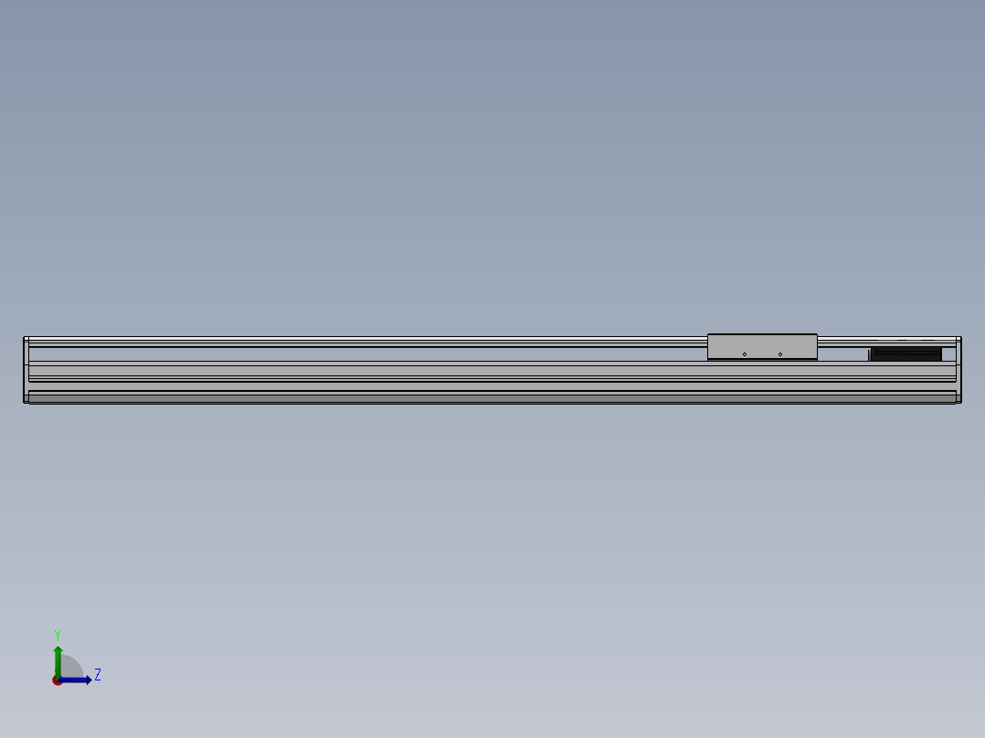 精密模组MY170-T10-900L-M-P75B-C4-C左视图