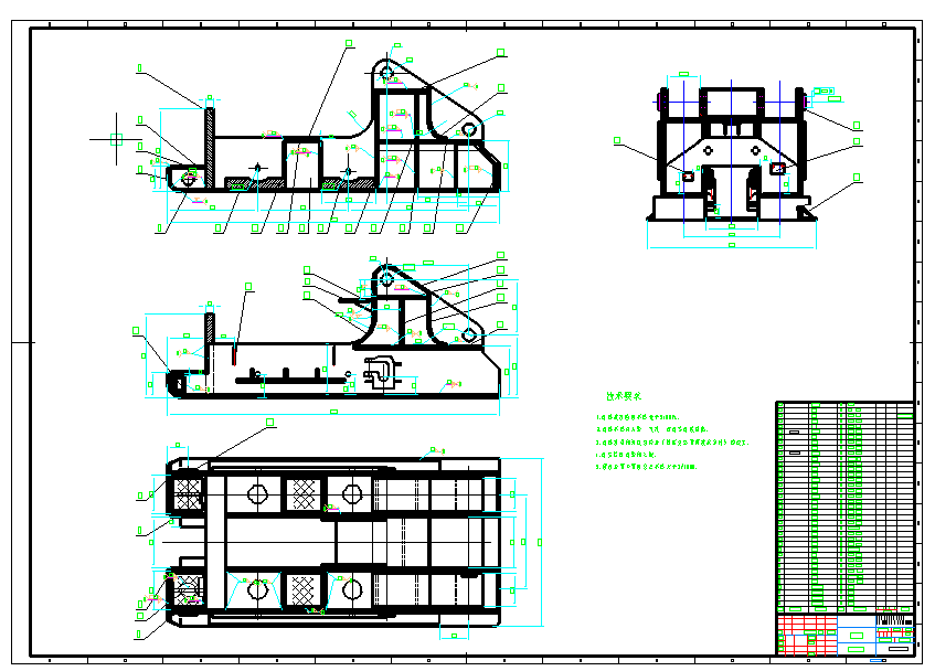 1G091--ZF4000-1628低位放顶煤液压支架设计