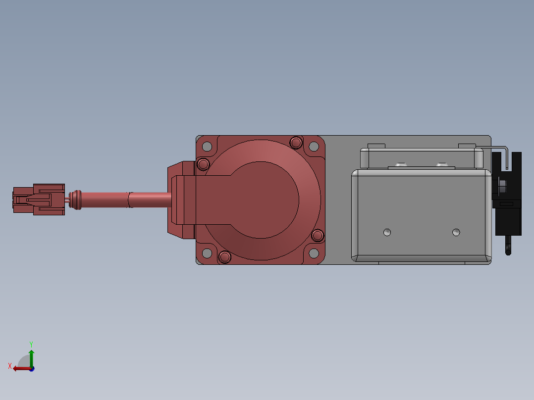 精密模组MY60-T10-200L-BL-P20B-C4-C后视图