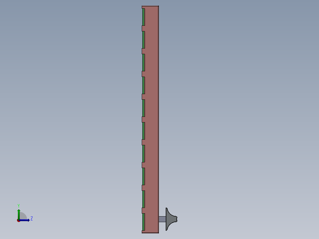 功率放大器13左视图