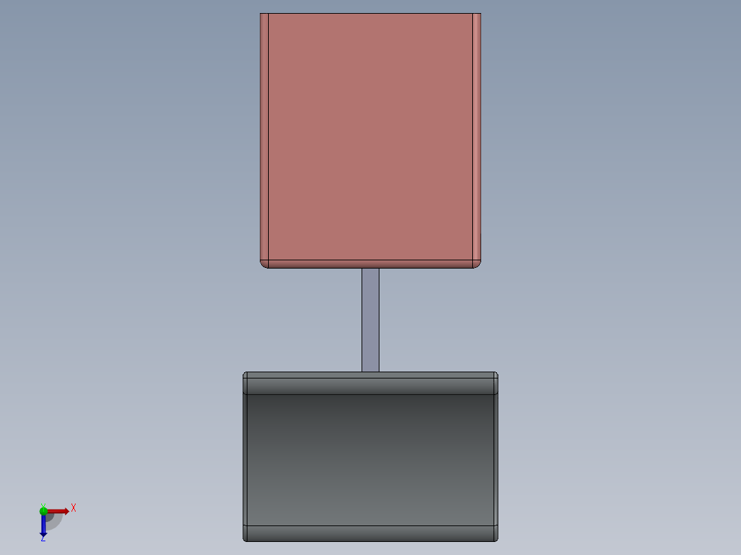 功率放大器13俯视图