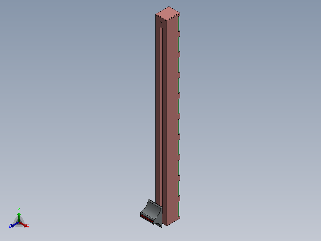 功率放大器13正等轴测图