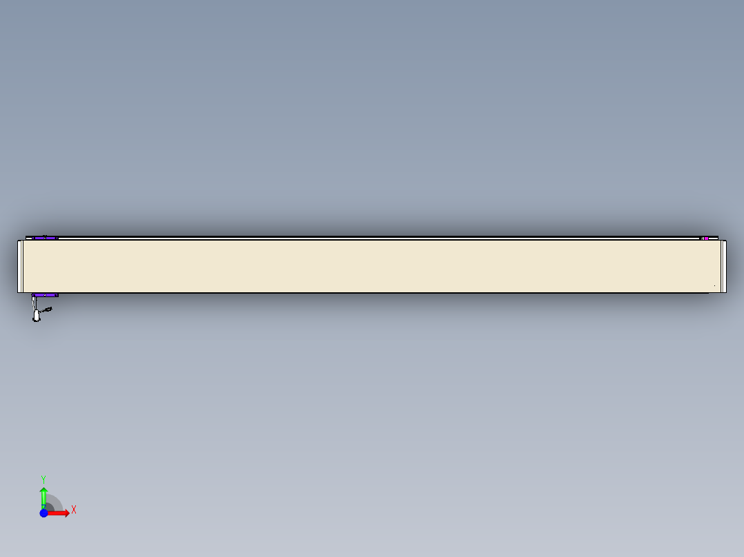 威洛博VL系列3d模型模组VL22H1Y-S2750前视图