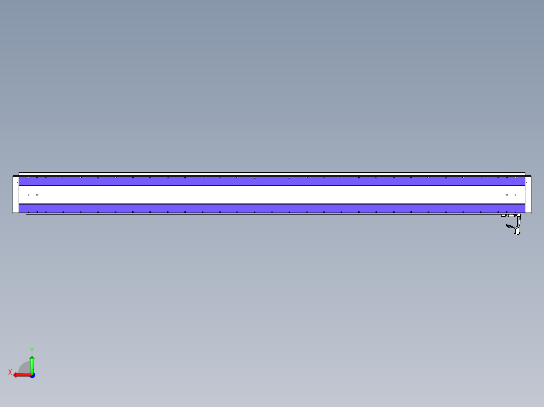 威洛博VL系列3d模型模组VL22H1Y-S2750后视图